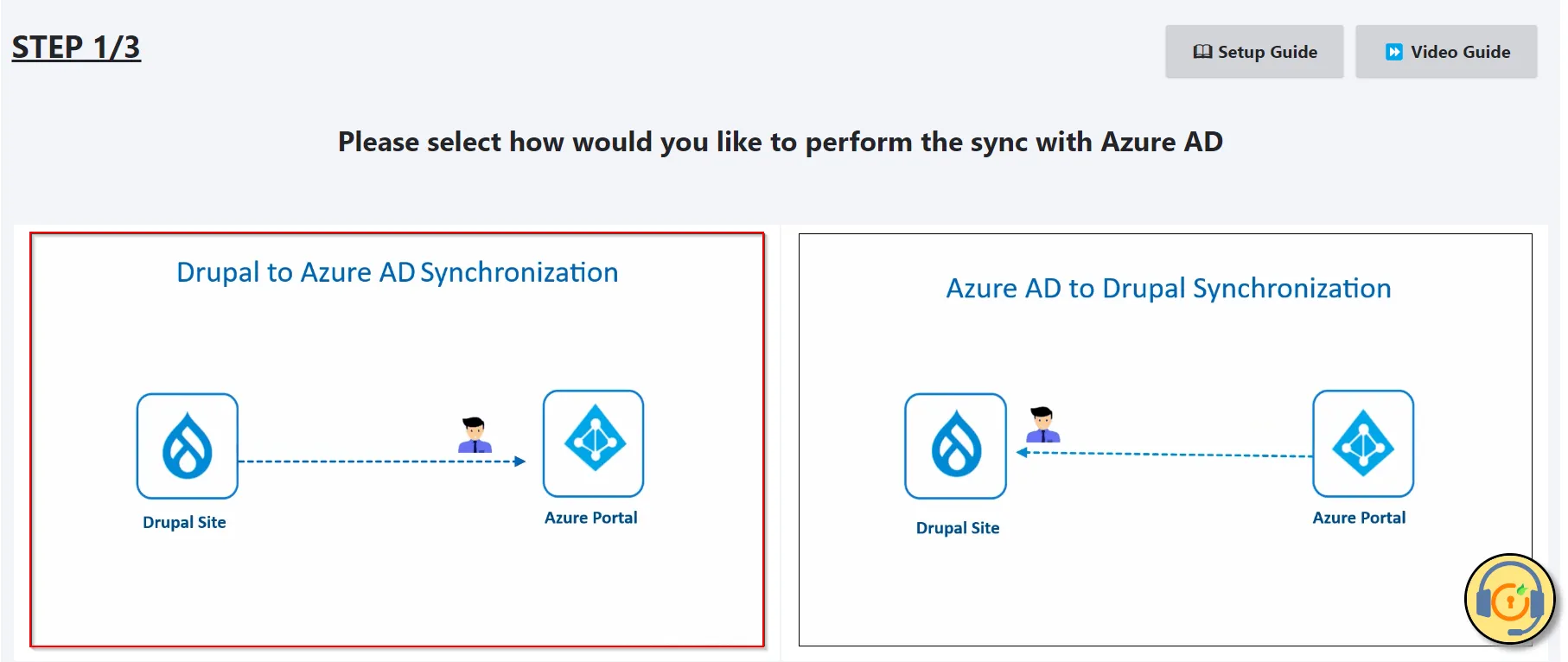  drupal azure sync select method